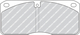 BRAKE PADS VOLVO FL611 SUITABLE FOR BRAKE WEAR
